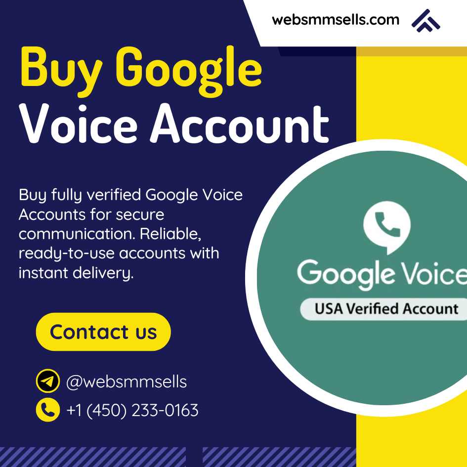 Buy Google Voice Accounts